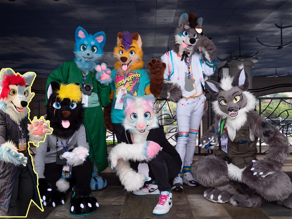 Daza’s Fursuit Family at Infurnity 2023