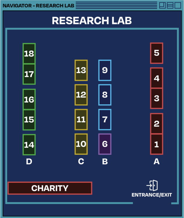 LIFC 2026 Dealers' Den Map