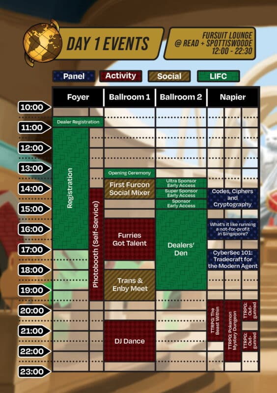 LIFC 2026 - Schedule Day 1